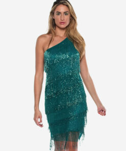 Spark nigh party dress green